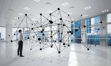 modern ofis iç işadamı