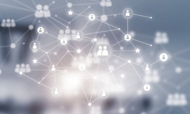 Nokta ile bağlı çizgiler