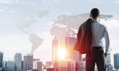 zarif işadamı uzağa arıyorsunuz