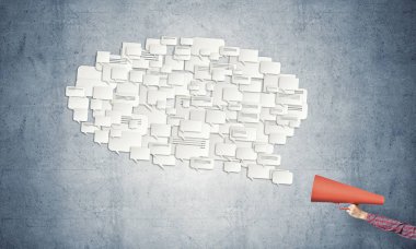 Duyuru yapmak kadın kapatmak 