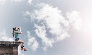 sevimli kız okul çağındaki 