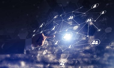 Modern kablosuz teknolojiler communucation aracı olarak oluşturma 