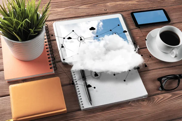 modern çalışma alanı başı işleri ile