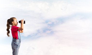 Küçük tatlı kız.