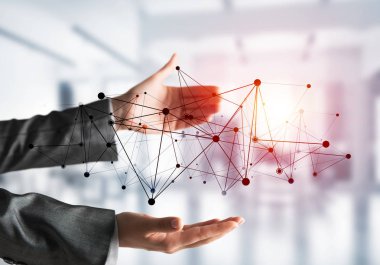 İş iletişimi olarak kablosuz teknolojiler.