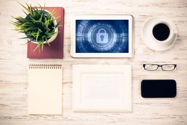 İş çalışma alanı başı işleri ile 