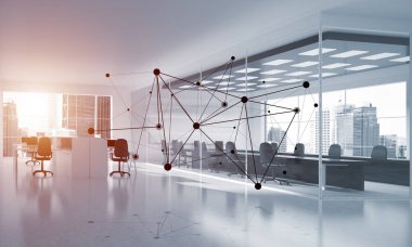 Nokta ile bağlı çizgiler