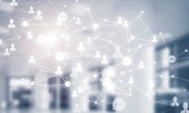 Nokta ile bağlı çizgiler