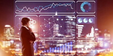 işadamı sanal Masası ile çalışma 