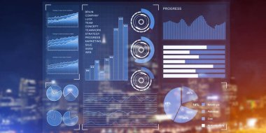 gece parlayan şehir, Modern teknolojileri en iyi duruma getirme ve yeni ilerleme adım yapma aracı olarak karşı sanal arabirim