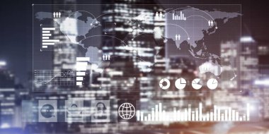 Mali danışmanlık ve analiz anlayışı ile sc doğum infographs