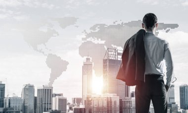 zarif işadamı uzağa arıyorsunuz