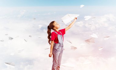 Küçük tatlı kız.