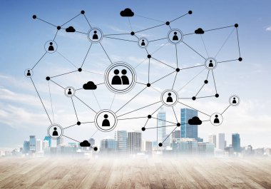 Etkili iş stratejisi için ağ ve sosyal iletişim aracı olarak