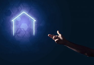 parlayan ev simgesini 