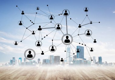 Etkili iş stratejisi için ağ ve sosyal iletişim aracı olarak