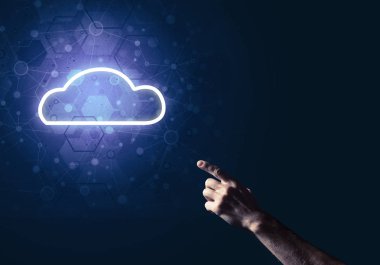  parlak bulut bilgisayar kavramı