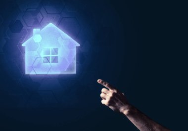 parlayan ev simgesini 