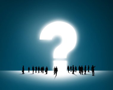 Büyük grup iş adamları ve büyük soru işareti