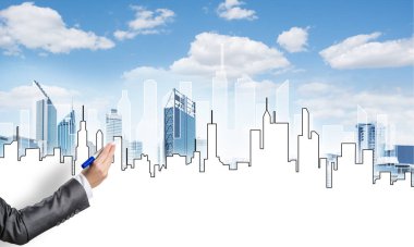 İşaretli inşaat projesiyle kadın tasarımcının eli