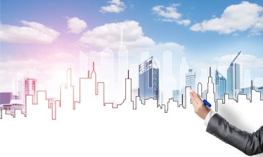 İşaretli inşaat projesiyle kadın tasarımcının eli