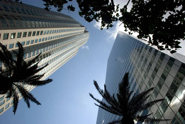 Rascacielos en Downtown Los Angeles, California —  Fotos de Stock