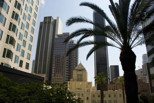 Rascacielos en Downtown Los Angeles, California —  Fotos de Stock