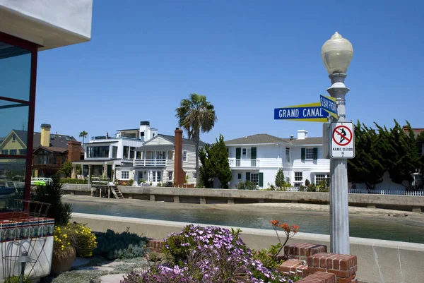 Casas de Balboa Island, Newport Beach - California —  Fotos de Stock