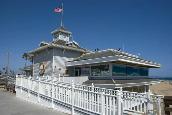 Siedziba ratowników w Newport Beach, Orange County - California — Zdjęcie stockowe