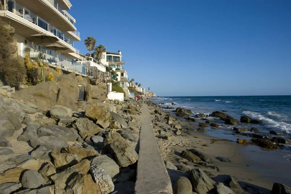 Vivere di lusso sulla costa pacifica di Laguna Beach, Orange County - California Immagine Stock