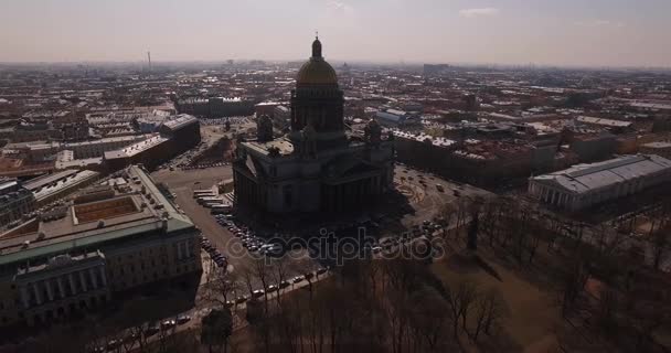 圣艾萨克大教堂 — 图库视频影像