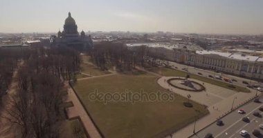 Rusya St. Petersburg ilkbahar St. Isaacs Katedrali