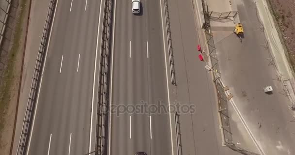 Dam Saint-Petersburg auto automobily provoz — Stock video