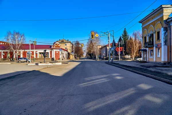 Ust Kamenogorsk Kazakhstan Abril 2020 Visão Estranha Surpreendente Incomum Das — Fotografia de Stock