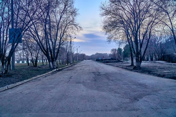 Ust Kamenogorsk Kazakhstan Avril 2020 Vue Étrange Étonnante Inhabituelle Sur — Photo