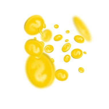 Amerikan Doları. Washington Amerikan parası. Düşen ABD para arkaplanı.