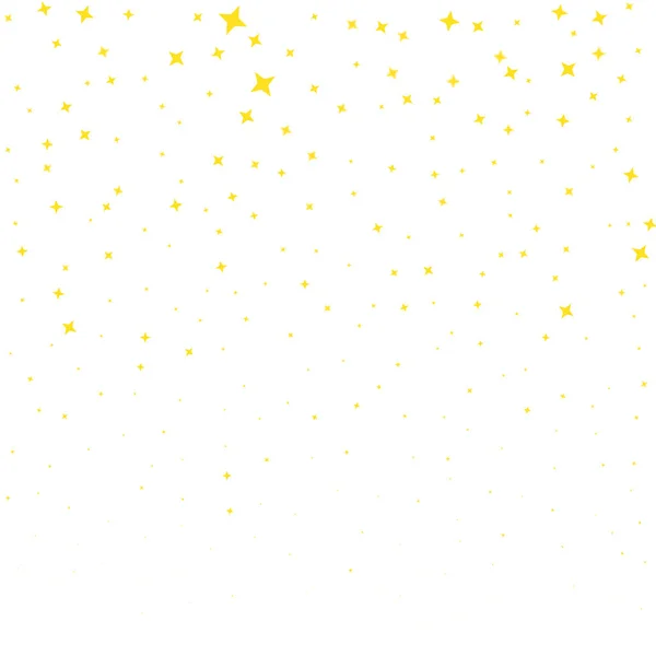 Vector Estrelas. Caindo textura dourada. Confetti estrelas fundo . — Vetor de Stock