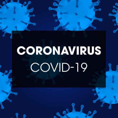 Grip kapmış Covid-19 virüs hücresi geçmişi. Çin patojen solunum koronavirüsü 2019 ncov grip salgını tıbbi örnekleme. Gerçekçi 3d kırmızı virüs hücrelerine sahip arka plan