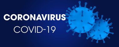 Coronavirus 2019-ncov romanı gerçekçi illüstrasyon kavramı. Grip salgını ve Covid-19 gribi salgını gibi tehlikeli grip salgını vakaları. Asya ncov corona virüsü