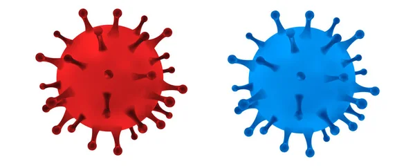 Nieuw Coronavirus Covid-19 medische infectie.Virus bescherming covid19 molecuul op rood. Gevaarlijke Aziatische ncov corona virus pandemische risico achtergrond ontwerp. — Stockvector