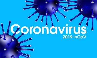 Grip kapmış Covid-19 virüs hücresi, virüs geçmişi. Coronavirus gribi enfeksiyonu. Pandemik sağlık risk kavramı. Yüzen Çin patojen solunum gribi covid virüs hücreleri.