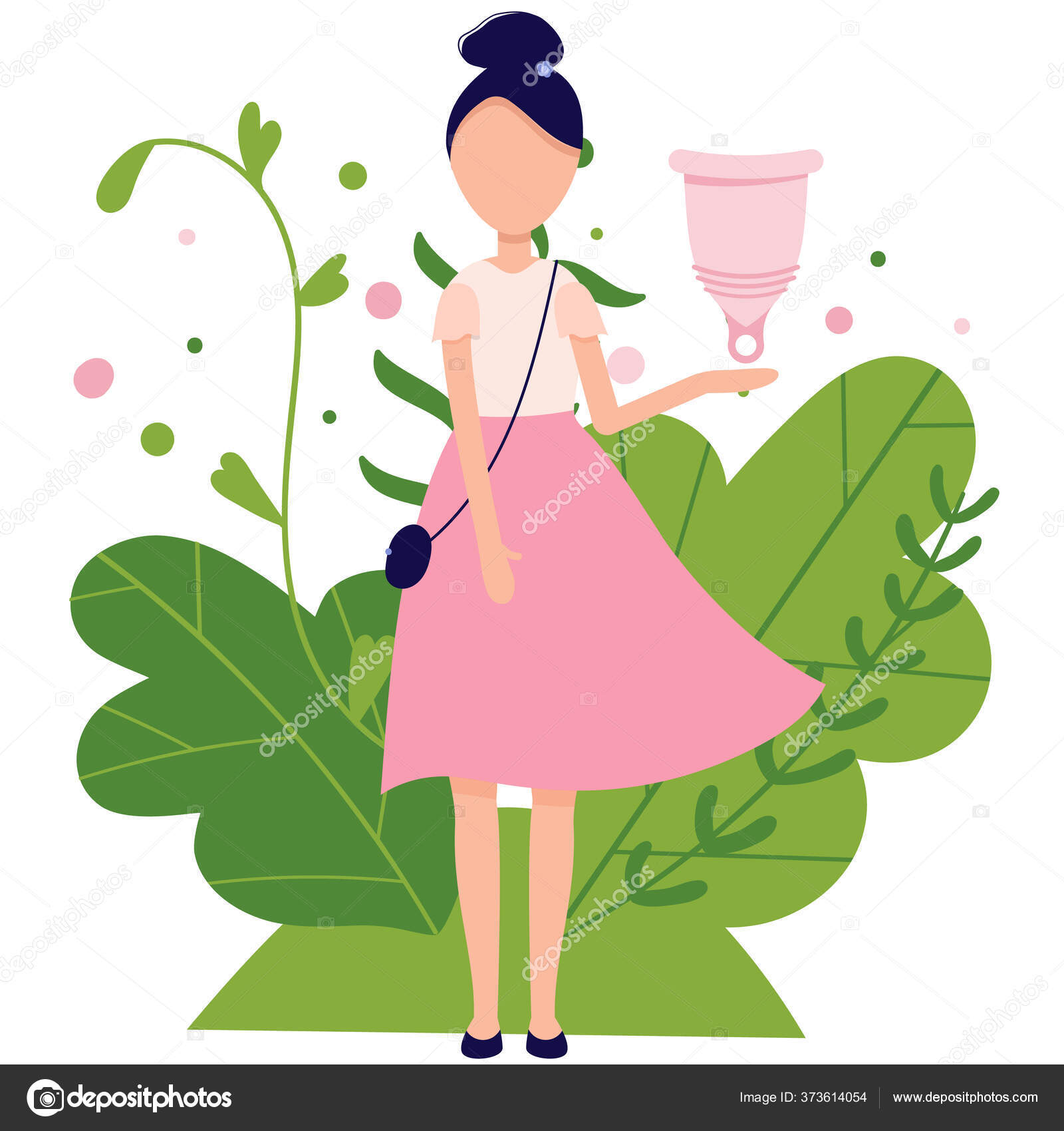 Menstrual cramp in period, use menstrual cup inside vagina. Zero waste feminine device. Menstuation womans period. Personal hygiene. Stock Vector Image by ©OlenaShevchenko #373614054 Menstrual cramp in period, use menstrual cup inside vagina. Zero waste feminine device. Menstuation womans period. Personal hygiene. Stock Vector Image by ©OlenaShevchenko #373614054