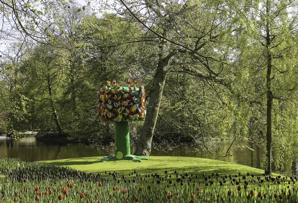 Keukenhof jardim de flores — Fotografia de Stock