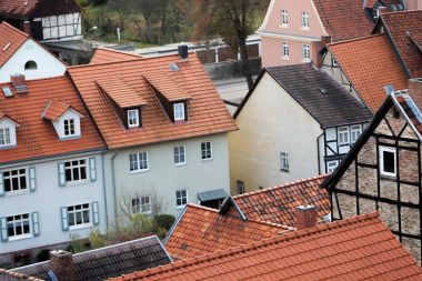 yarı ahşap binalar