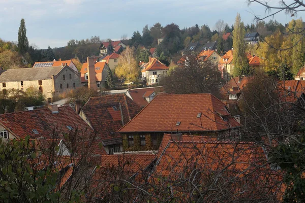 Budynki o konstrukcji kratowej — Zdjęcie stockowe