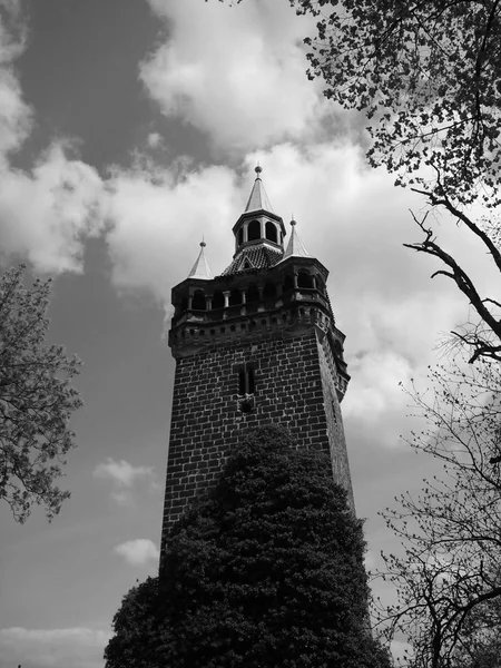 Stara wieża w mieście Quedlinburg — Zdjęcie stockowe
