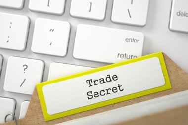 Index Card'ı Trade Secret ile sıralayın. 3d.