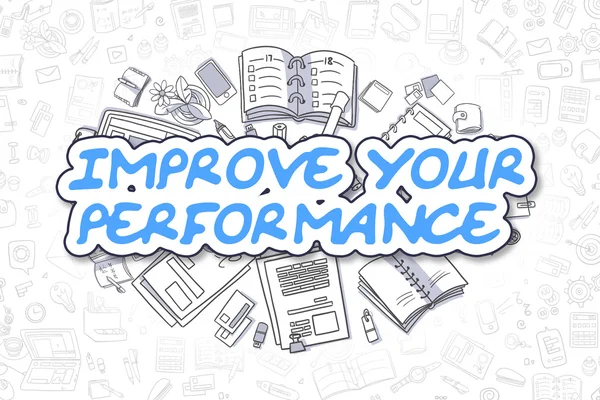 Improve Your Performance - Business Concept. — Stock Photo, Image