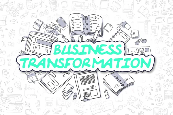 Üzleti átalakulás-üzleti koncepció. — Stock Fotó