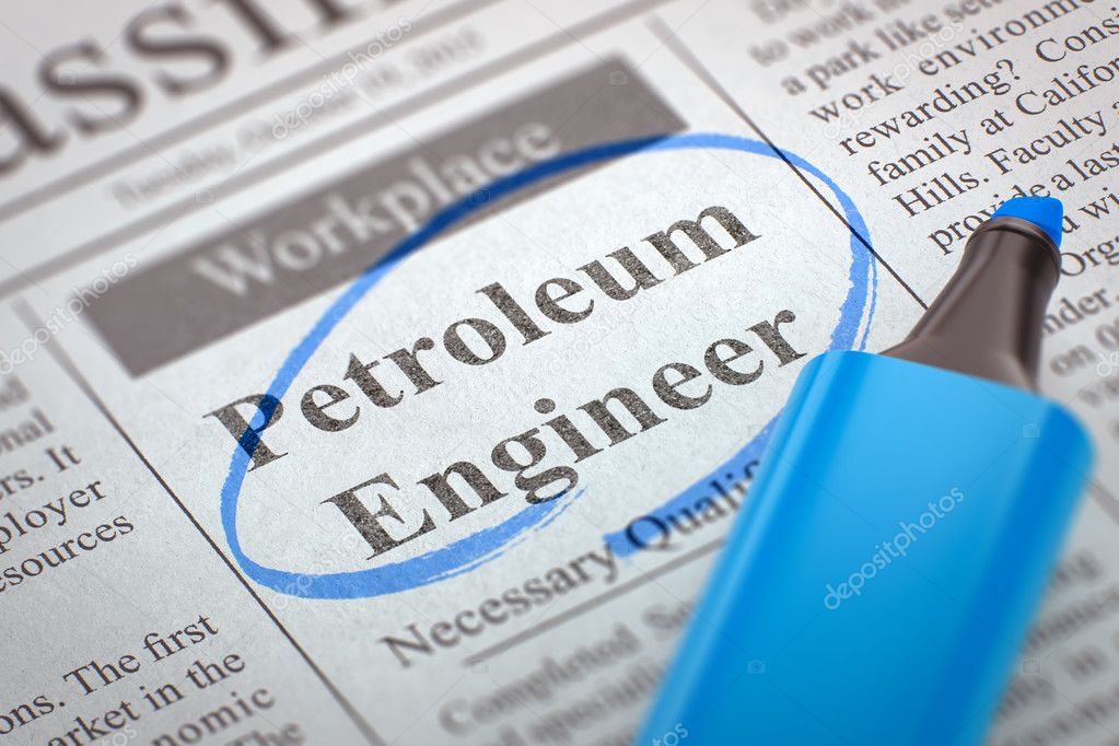We are Hiring Petroleum Engineer. 3D.